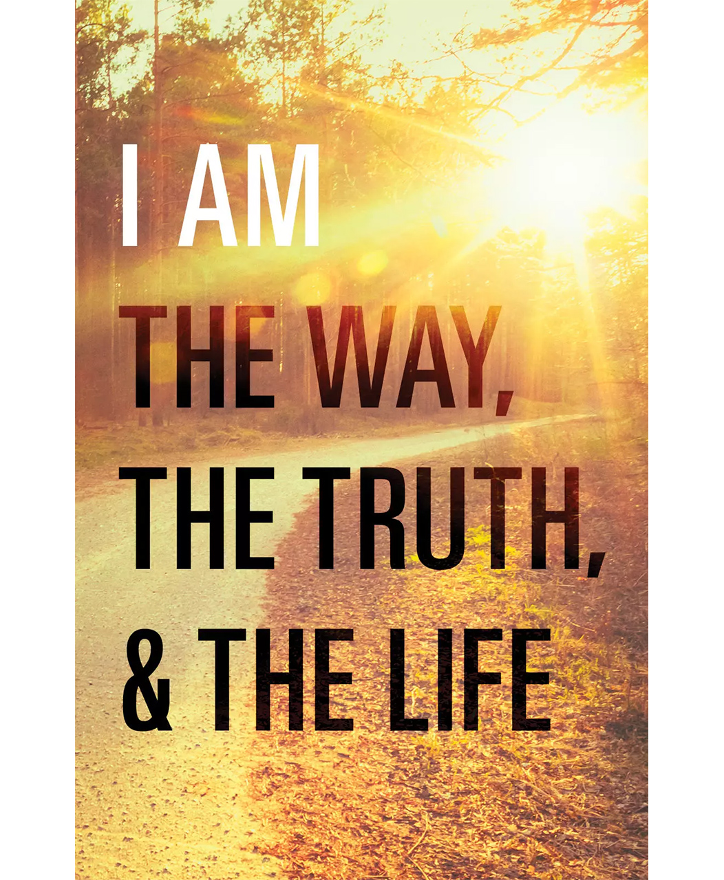 I Am The Way, The Truth, And The Life (Pack Of 25)