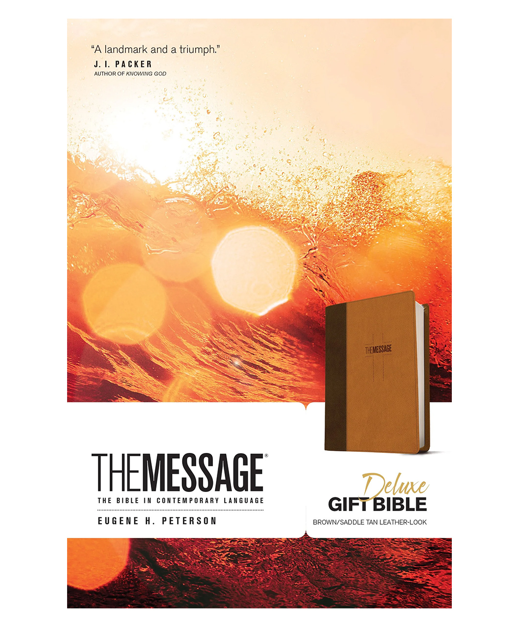 The Message Gift Bible, Leather-look